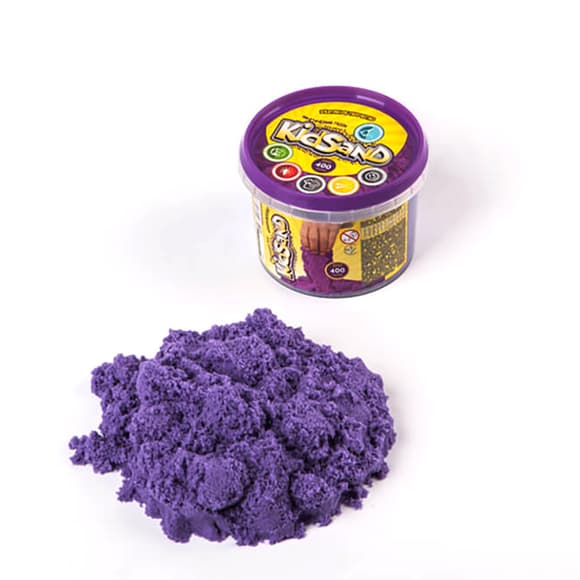 Набір креативної творчості "Кінетичний пісок "KidSand" KS-01-06, 400 гр