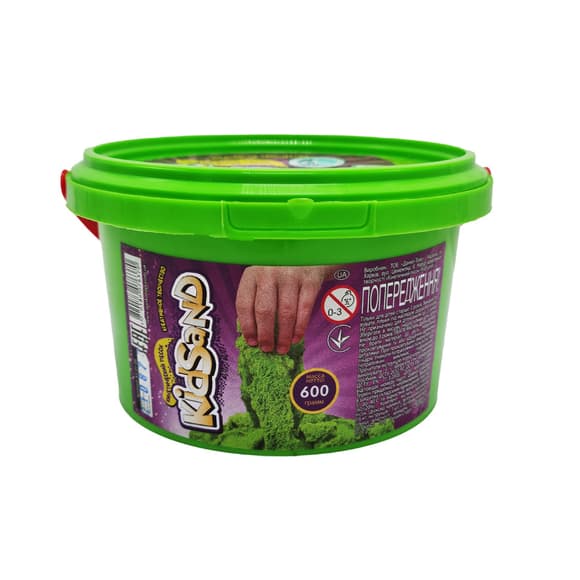 Креативна творчість "Кінетичний пісок "KidSand" KS-01-05, 600 гр