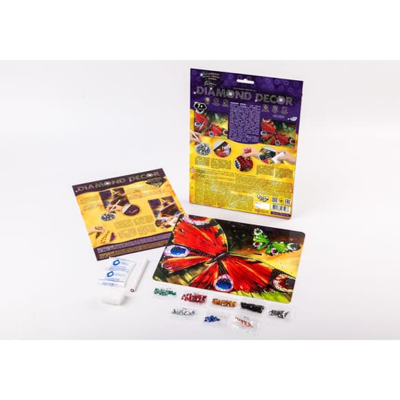 Набор креативного творчества Бабочки DD-01-10 "DIAMOND DECOR"