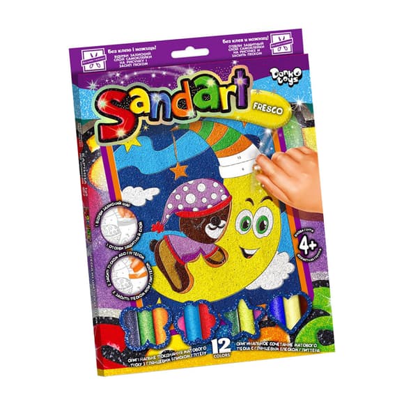 Набор для творчества "SandArt" SA-02-01…10 фреска из песка 