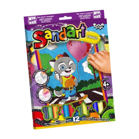 Набір для творчості "SandArt" SA-02-01…10 фреска з піску