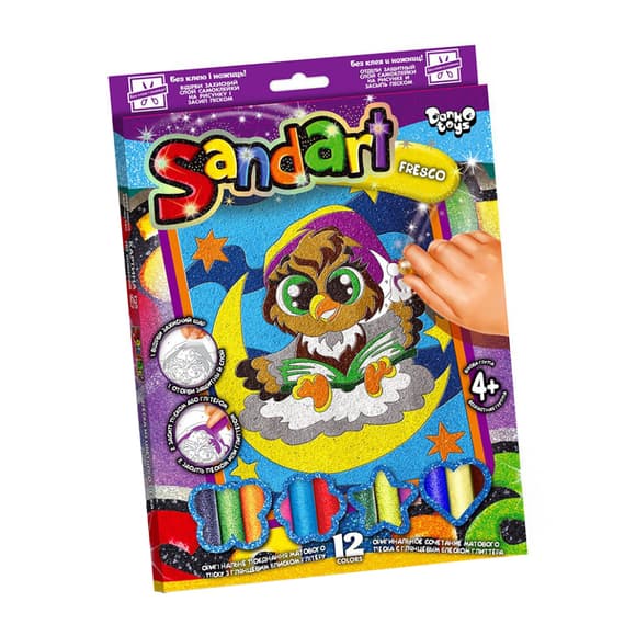 Набор для творчества "SandArt" SA-02-01…10 фреска из песка 
