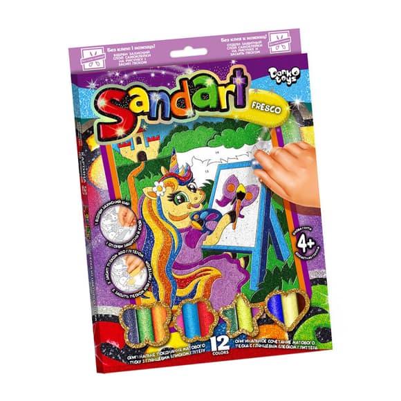 Набор для творчества "SandArt" SA-02-01…10 фреска из песка 