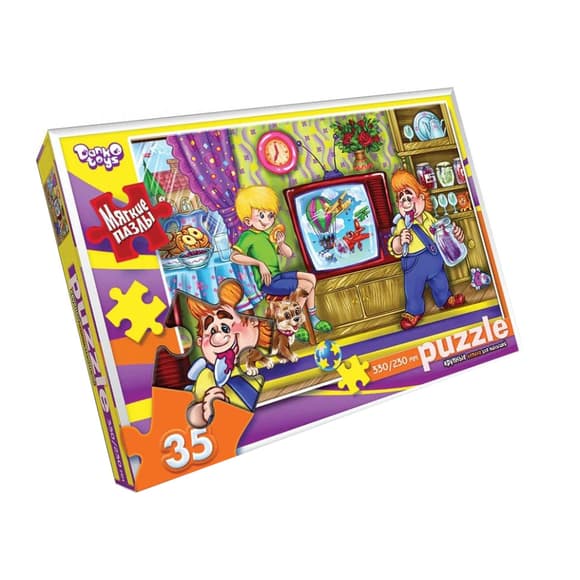 М'які пазли "Карлсон" S35-10-02, 35 елементів