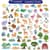 Набір магнітів Світ тварин Велика магнітна історія ML4032-05 EN 75 магнітів
