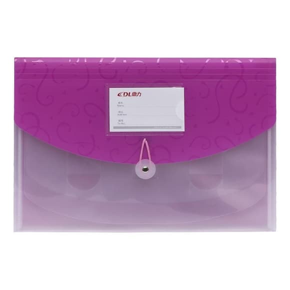 Папка на резинці А4 DL5226 4 відділення