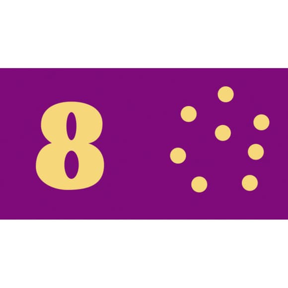 Развивающие пазлы-половинки "Считаем точки" 975001 соединяем цифры