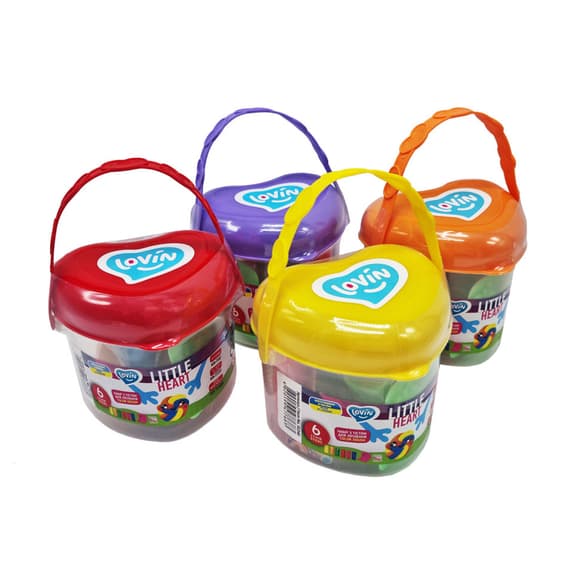 Набор для лепки с тестом Little Heart 41240, 6 стиков