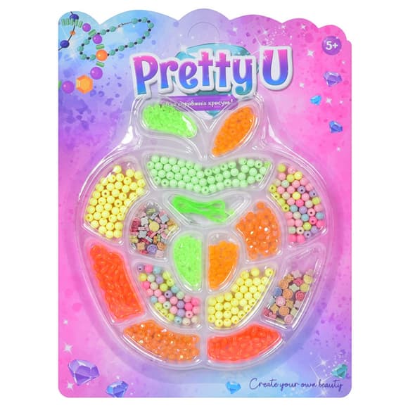 Набор для творчества Бисер M5681UA бусины, нитки