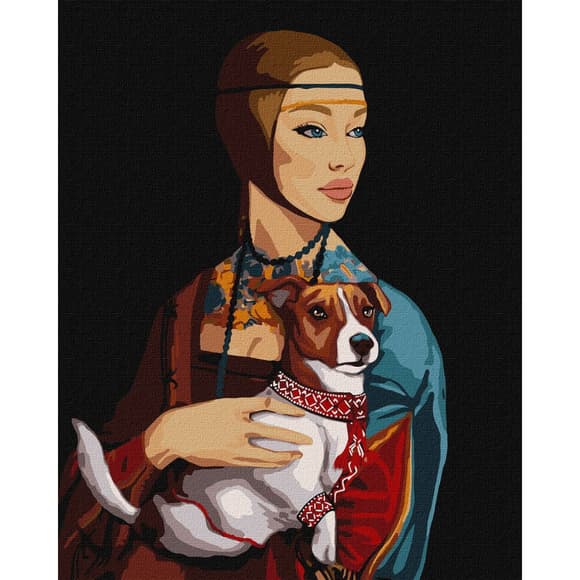 Картина по номерам "Настоящий украинец" ©111viktoriiaa Идейка KHO4929 40х50 см