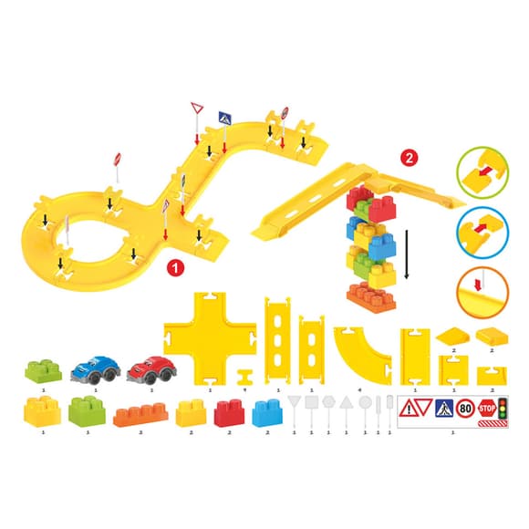 Игрушка "Конструктор" 8331TXK 44 элемента