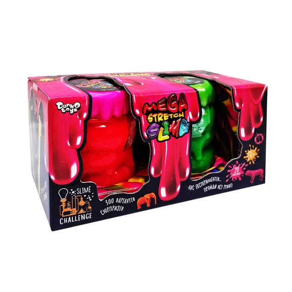В'язка маса "Mega Stretch Slime" SLM-11-02U 2 банки