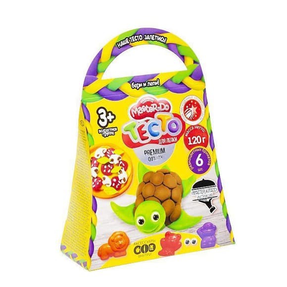 Набір креативної творчості "Master Do" TMD-04-01…06, 6 кольорів тіста