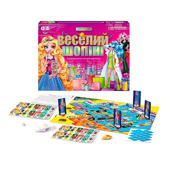 Настільна розважальна гра "Веселий шопінг" G-VS-01-01U рус