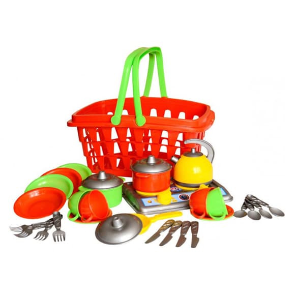 Набір посуду в коши ку "Галинка 10" 1172TXK 28 предметів