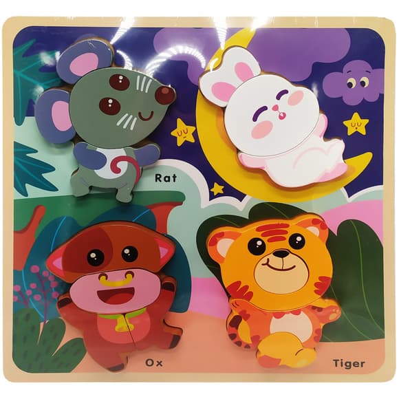 Деревянные пазлы-вкладыши 58570