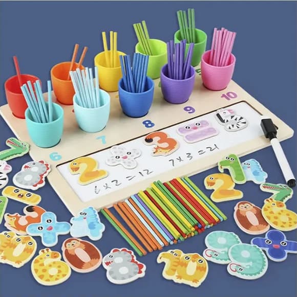 Дерев'яна Логічна гра "Математика" 58602