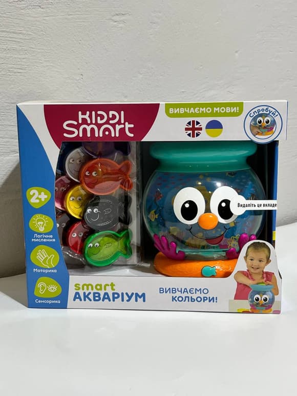 Интерактивная обучающая игрушка Smart-Аквариум KIDDI SMART 207659 украинский и английский