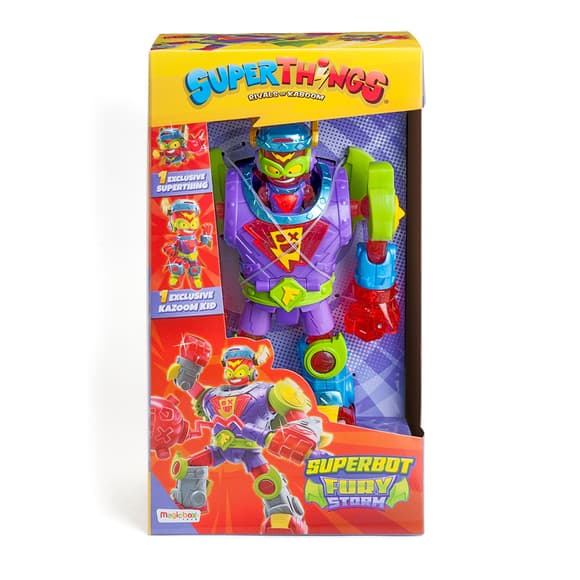Игровой набор Супербот Фьюри Сторм SuperThings PSTSP116IN00 робот, казум-кид, фигурка                 