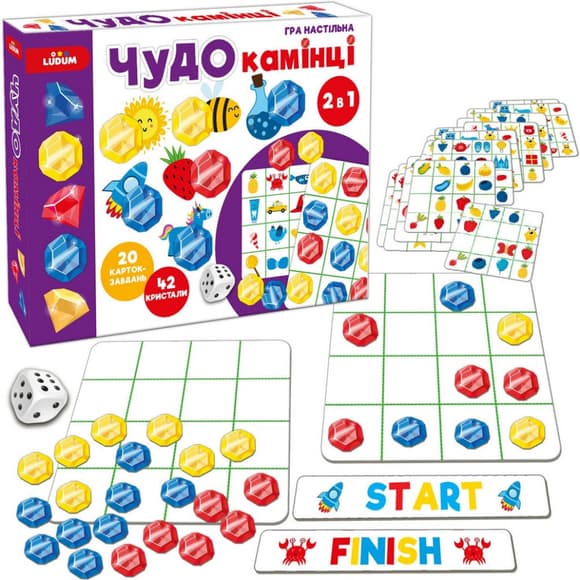 Гра настільна "ЧУДО-камінці" ME5032-12                                                                 