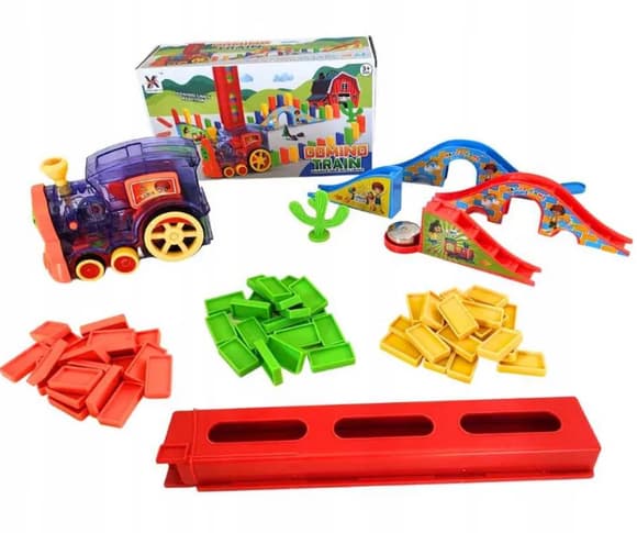 Поїзд "DOMINO" YXY955-3A, світло, музика