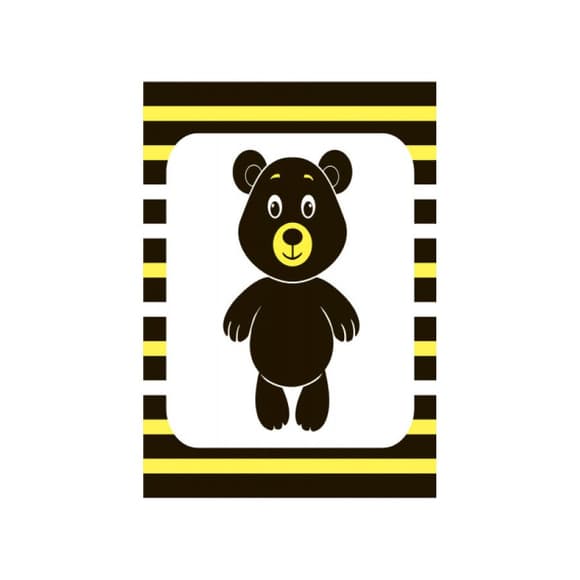 Контрастна книга для немовляти Мі-мі-книжка 755005 картон