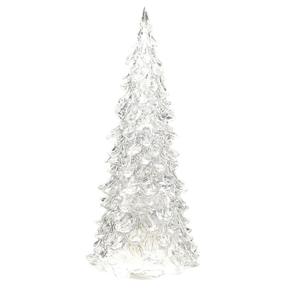 Декоративная Елка CX LED 17 см, прозрачная