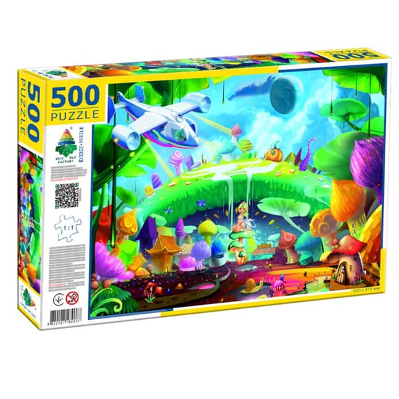 Пазл классический  "Волшебная планета" 84917, 500 элементов