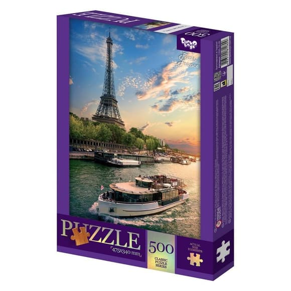 Пазлы классические "Париж Франция" C500-15-05, 500 элементов
