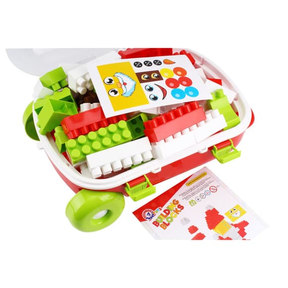 Детский конструктор "Новогодний" 8805TXK в чемодане