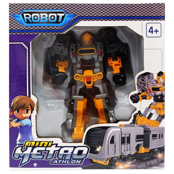 Машинка-трансформер "Tobot 2 в 1" 525-1(Blue-1) пластик