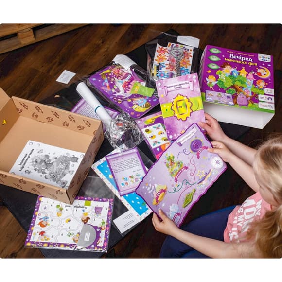 Набір для свята "Вечірка мален ьких фей" VT6010-04 квест для дітей