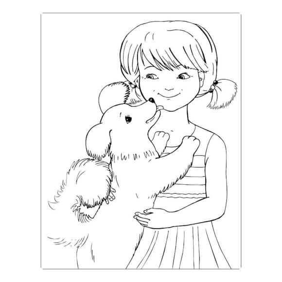 Большая книга раскрасок "Девочки и цветы" 1736004, 64 страницы