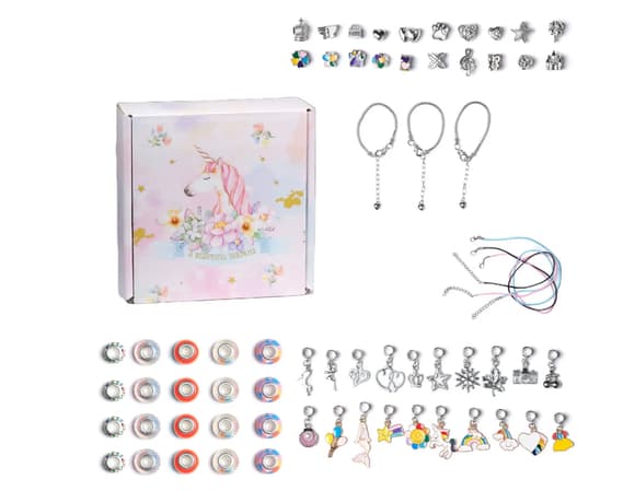 Набір для створення шарм-браслетів "Пандора" ЄДИНОРОГ PNDR-UNC