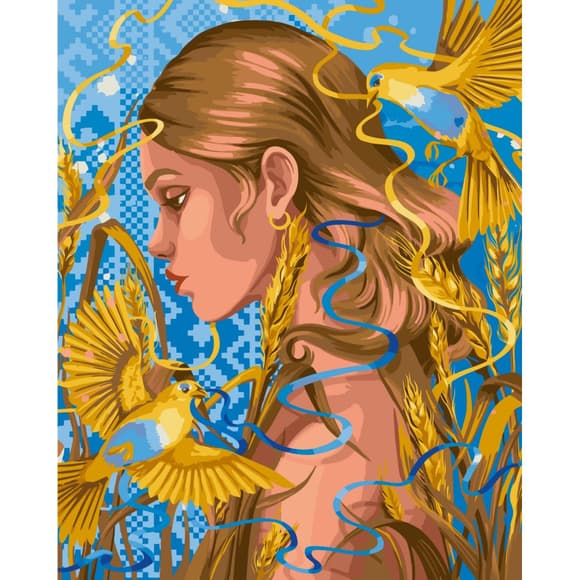 Картина по номерам "Цвета жизни" ©POLLYPOP92 10018-AC 40х50 см 