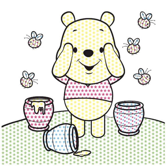 Водяна розмальовка Disney Малюк. Вінні Пух 1370009 Кольоровий Буль