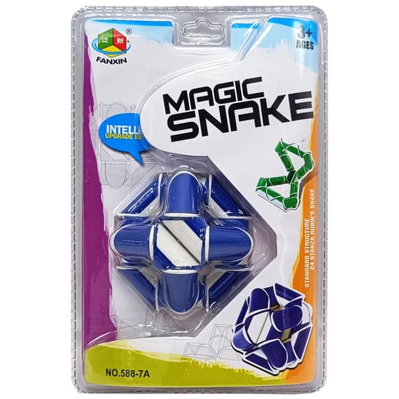 Головоломка Кубик Рубік "Змійка" 588-7A(Black)