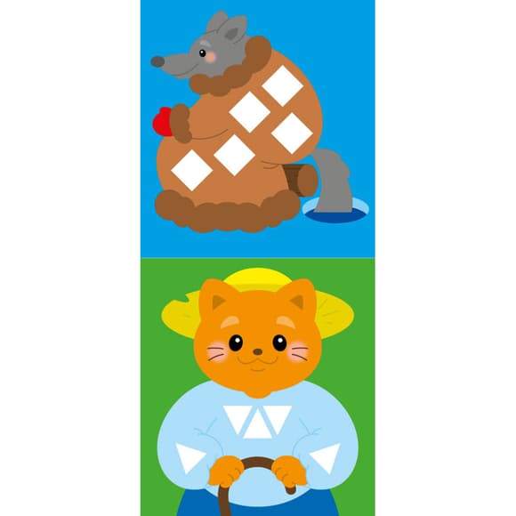 Мозаїка з наліпок "Українські казки" 166041, 8 сторінок