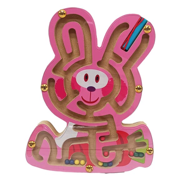 Де рев'яна магнітна іграшка Лабіринт MD 1792-1