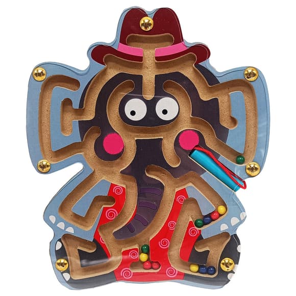 Деревянна я магнитная игрушка Лабиринт MD 1792-1