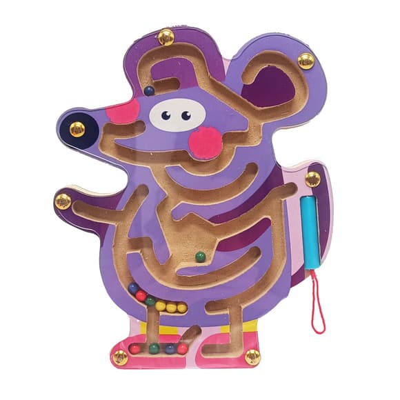 Деревянна я магнитная игрушка Лабиринт MD 1792-1