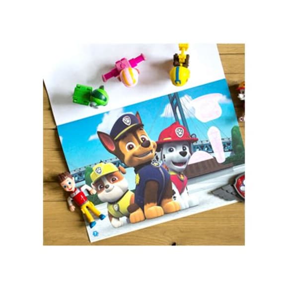 Альбом с наклейками "Щенячий патруль" 10192004, 2 листа с наклейками