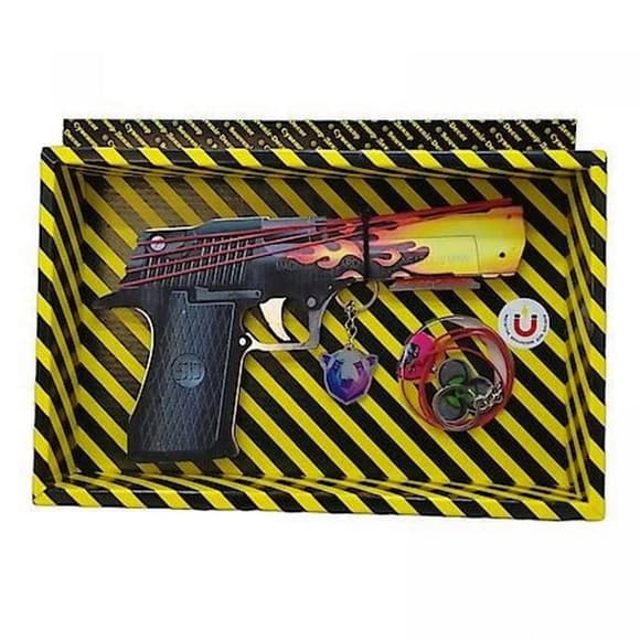 Сборна я модель резинострел "DESERT EAGLE BLAZE" BOX DE-BL
