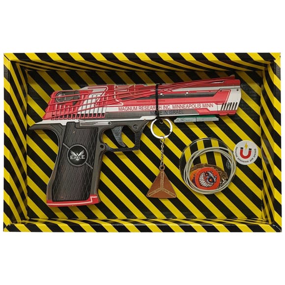 Сбо рная модель резинострел "DESERT EAGLE CODE RED" BOX DE-CR