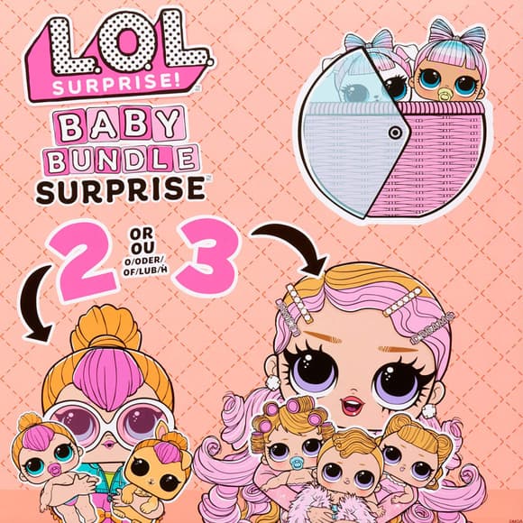 Игровой набор с куклами Малыши L.O.L. Surprise! 507321 серии "Baby Bundle"
