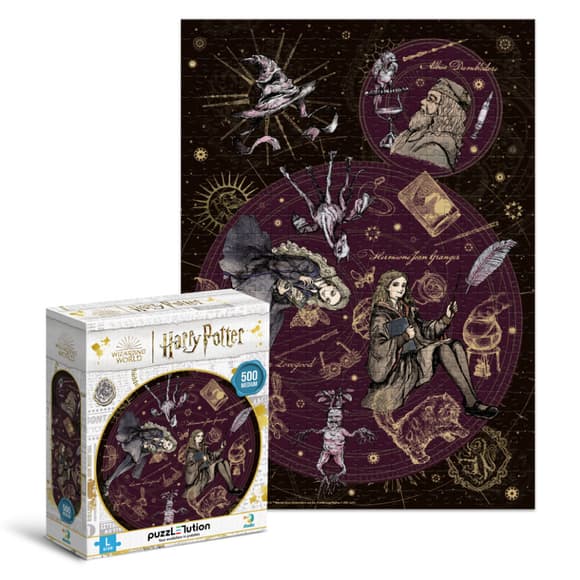 Пазл классический "Harry Potter. Лидер. Перфекционистка. Невероятная" 200507, 500 элементов