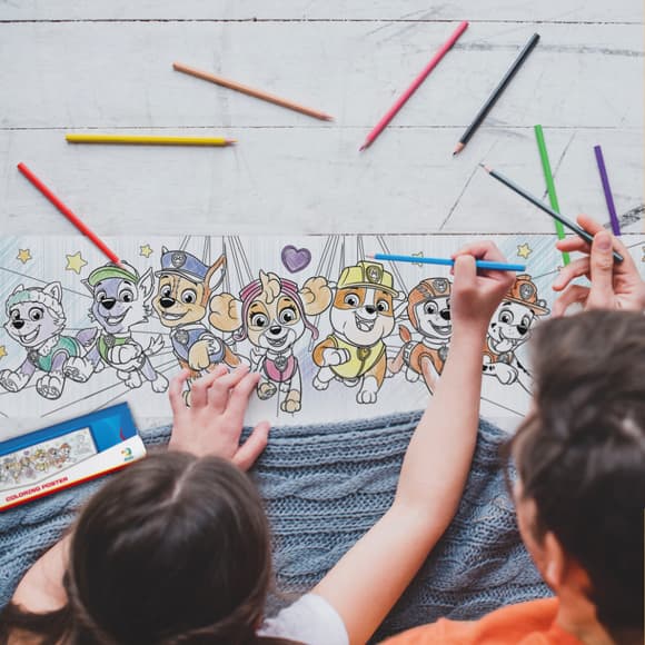 Розмальовка дитяча Paw Patrol Команда 200191, 70х16 см