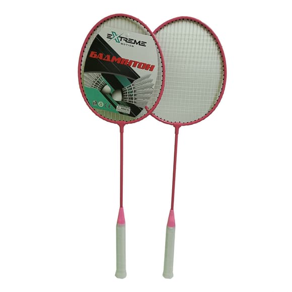 На бор Бадминтона BD24188(Pink) 2 ракетки, в сумке