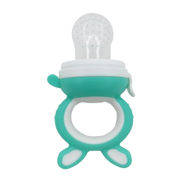 Ніблер для прикорму немовлят "Зайчик" MGZ-0002 (Mint) прогумована ручка