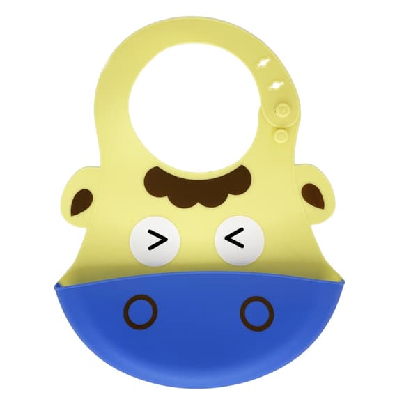  Детский слюнявчик "Бычок" MGZ-0603-1 силиконовый